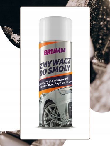 ZMYWACZ DO SMOŁY KLEJU WOSKU OLEJU BRUMM SPRAY 400 ml na Arena.pl