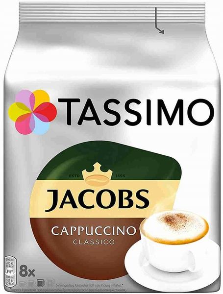 Kapsułki TASSIMO Jacobs Cappuccino Classico 2 x 8 zdjęcie 10