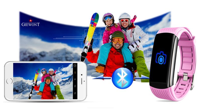 Smartband Giewont Czarny GW200-4 + Pasek Różowy zdjęcie 15