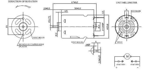 Silnik SWIFT 500 12V na Arena.pl
