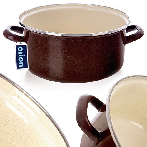 Garnek emaliowany BROWN 24 cm, 4 l na Arena.pl