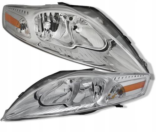NOWE LAMPY PRZEDNIE DO FORD MONDEO MK4 IV Od 2007 Do 2010 GRATIS SILNICZKI na Arena.pl