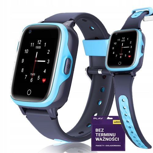 SMARTWATCH ZEGAREK TELEFON DLA DZIECI ROZMOWY SMS POLSKIE MENU GPS 4G na Arena.pl