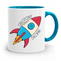 Kubek Błękitny Dla Chłopaka Odlotowy Chłopak Z Nadrukiem Ze Zdjęciem