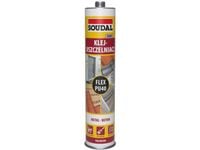 KLEJ USZCZELNIACZ POLIURETANOWY FLEX PU 40 SZARY 300ML - USZ 40PU 30S