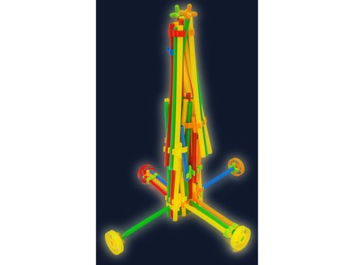W PUDEŁKU  KONSTRUKCYJNE, KLOCKI ,  ŚWIECĄCE W CIEMNOŚC na Arena.pl