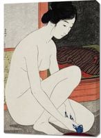 Obraz 70x100cm Yokugo No Onna, Hashiguchi Japoński Vintage