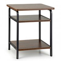 STOLIK KAWOWY LOFTOWY MODERNHOME MDF METALOWY STELAŻ 40X30X47