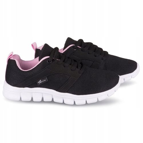 BUTY DZIECIĘCE SPORTOWE CZARNO-RÓŻOWE R 30 na Arena.pl