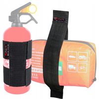 UCHWYTY NA RZEP DO GAŚNICY I NA AKCESORIA OPASKA