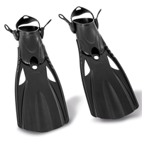 płetwy regulowane 38-40 24-26 cm bez lateksu intex 55634