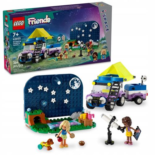 42603 - lego friends - kamper z mobilnym obserwatorium gwiazd na Arena.pl
