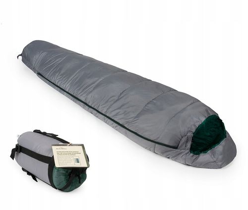 ADVENTURIDGE LEKKI MAŁY ŚPIWOR MUMIA 700g Z WORKIEM KOMPRESYJNYM Do -4°C na Arena.pl