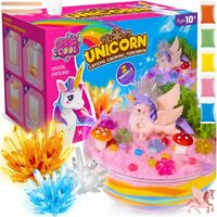 ZESTAW KREATYWNY DO TWORZENIA DIY LAMPKA LED KRYSZTAŁ JEDNOROŻEC TERRARIUM