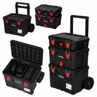 Wózek Narzędziowy Warsztatowy 3 Skrzynki Kółka Solidny Kraft&Dele