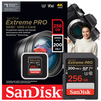 Karta pamięci SANDISK Extreme PRO SDXC 256GB