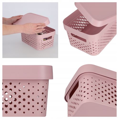 Curver Pojemnik Pudełko Z Pokrywką 4,5 L Różowy na Arena.pl