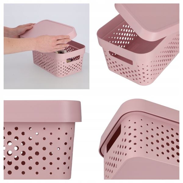 Curver Pojemnik Pudełko Z Pokrywką 4,5 L Różowy zdjęcie 3