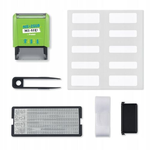 Pieczątka do znakowania rzeczy Nie zgub mi Się Trodat 8911 na Arena.pl