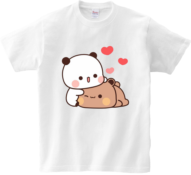 Koszulka T-shirt Bubu Loves Dudu zdjęcie 1