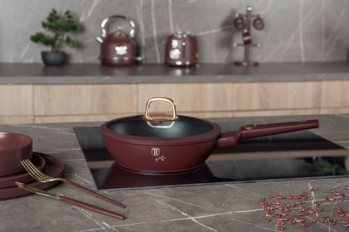 głęboka patelnia tytanowa 24cm berlinger haus bh-8032 leonardo na Arena.pl