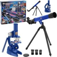 LT345 ZESTAW EDUKACYJNY XL MIKROSKOP TELESKOP DLA DZIECI