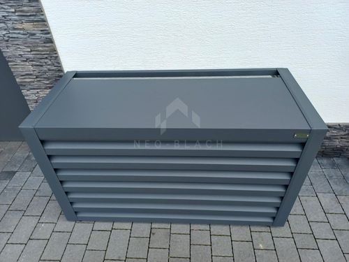 Osłona klimatyzatora pompy ciepła 110x40x90 cm zabudowany front NB242 na Arena.pl