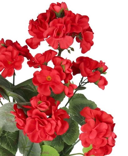 SZTUCZNE KWIATY ROŚLINY PELARGONIA BUKIET 45CM GĘSTY JAK ŻYWA na Arena.pl