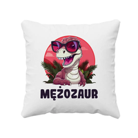 Mężozaur - poduszka na prezent
