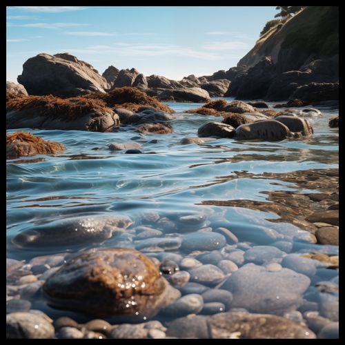 Plakat 80x80cm Harmonia Przybrzeżna na Arena.pl