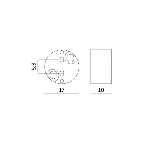 Oprawka ceramiczna na trzonek G5.3 kostka halogenowa na Arena.pl