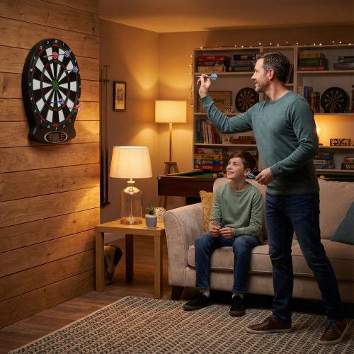 ELEKTRONICZNA TARCZA DO DARTA LCD 18 TRYBÓW 8 GRACZY na Arena.pl