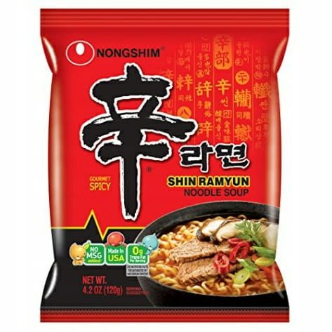 Zupa instant bardzo ostra Shin Ramyun 120 g na Arena.pl