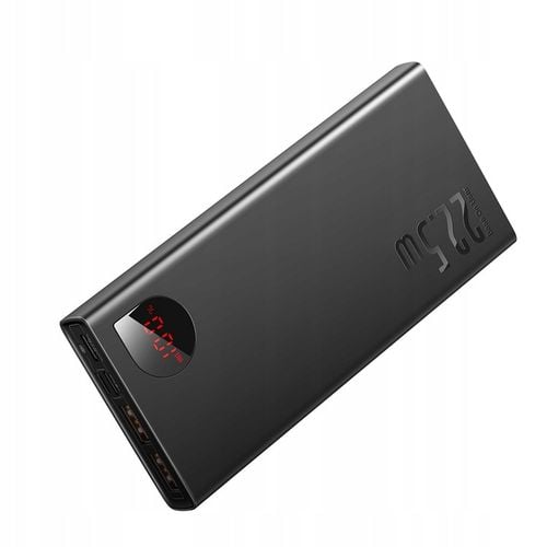 BASEUS POWER BANK 10000MAH 22.5W SZYBKIE ŁADOWANIE PD, 3 PORTY BEZPIECZNY na Arena.pl