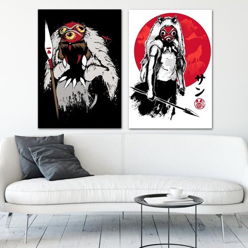 Deco Panel, Afrykański wojownik 50x70 na Arena.pl