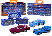 ND24_18882 Zestaw Autek Resorakow W Walizce Metal