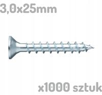 WURTH WKRĘT DO ŁĄCZNIKÓW ASSY STOŻKOWY RW10 (A2K)-3X35/30 1000 SZTUK