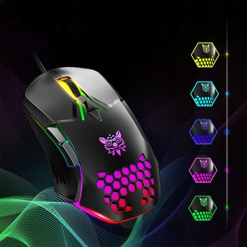 ONIKUMA CW902 MYSZ MYSZKA PRZEWODOWA GAMINGOWA RGB DO GRANIA DLA GRACZY na Arena.pl