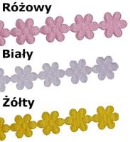 Aplikacja na taśmie kwiatek 4003 ( 1 mb )