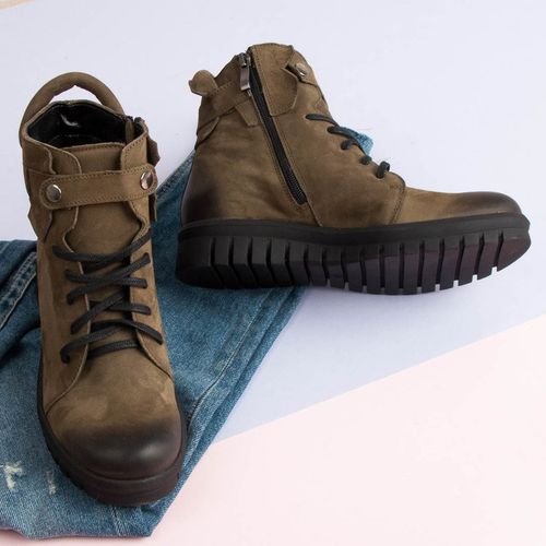 BOTKI WORKERY KHAKI VINCEZA Rozmiar - 36 na Arena.pl