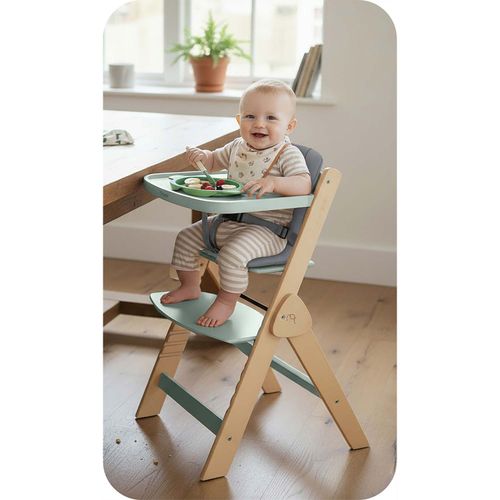 Drewniane krzesełko do karmienia Nukido Timo na Arena.pl