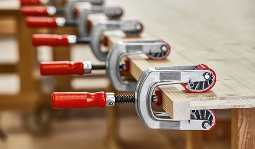 ścisk stolarski krawędziowy doczołowy 'kantenfix'80mm - by kf2 na Arena.pl