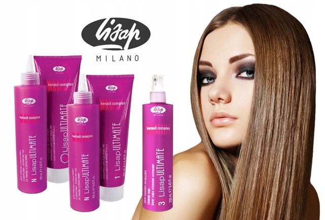 Lisap Ultimate Straight 250 ml spray keratynowy zdjęcie 2