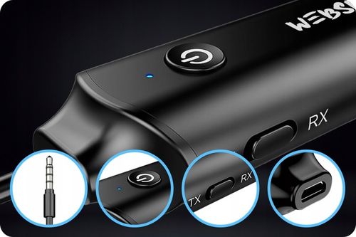 NADAJNIK ODBIORNIK TRANSMITER BLUETOTH DO GŁOŚNIKA na Arena.pl