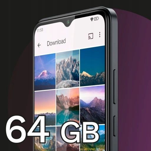 Smartfon Kruger&Matz Flow 11 6,56" 4/64Gb Dualsim 4000Mah Lte Granatowy zdjęcie 5