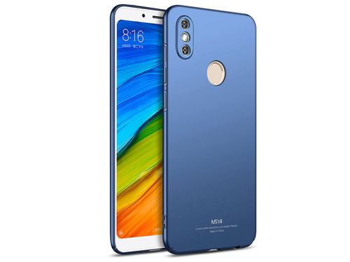 Etui MSVII Thin Case Xiaomi Redmi Note 5 niebieskie na Arena.pl
