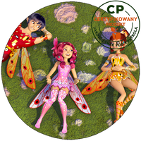 Opłatek na tort Mia i Ja