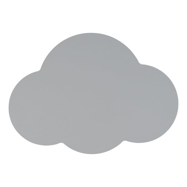 Lampa ścienna dziecięca chmura Cloud 4965 TK Lighting metalowa czarna zdjęcie 1