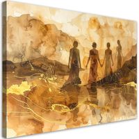 Obraz do salonu sypialni biura loftu w Stylu Boho, Sylwetki