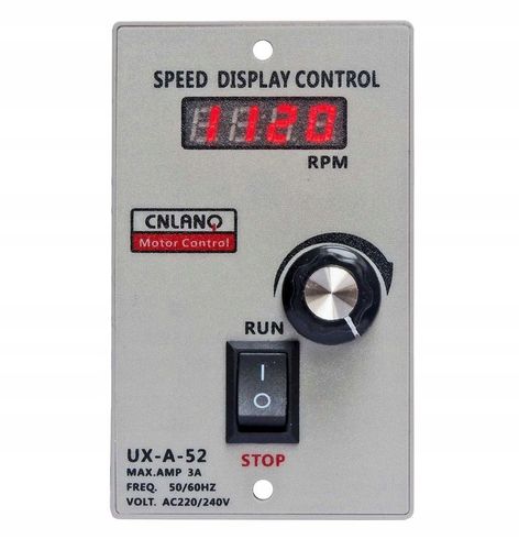 Motoreduktor jednofazowy z regulatorem 12-170 obr./min 15W na Arena.pl